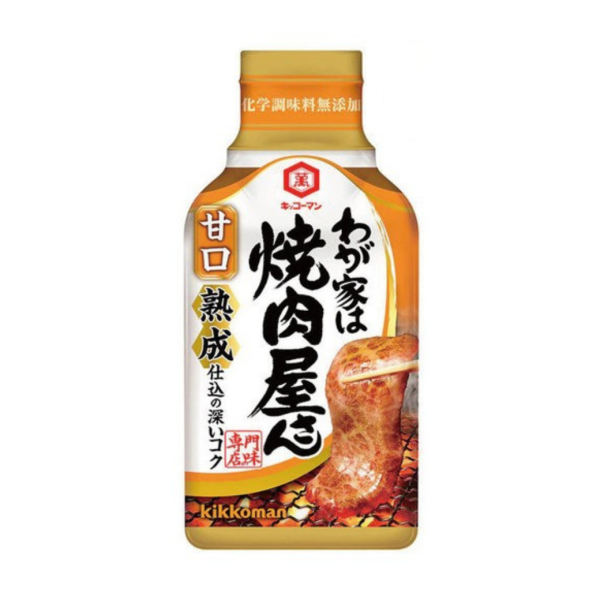 龜甲萬燒肉用調味醬(甘口)-400g 龜甲萬燒肉醬,燒肉醬,燒烤搭配,燒肉必備