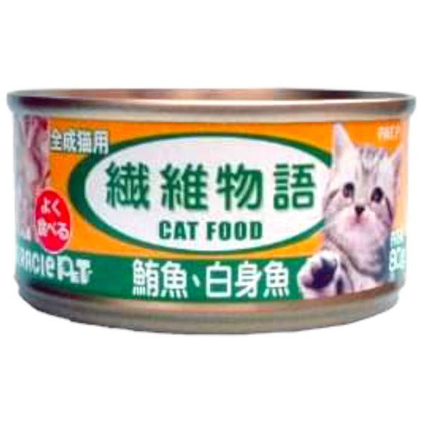 纖維物語貓罐80g 
