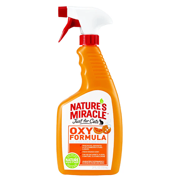 8IN1奇蹟貓用活氧酵素去漬除臭噴劑24oz柑橘 