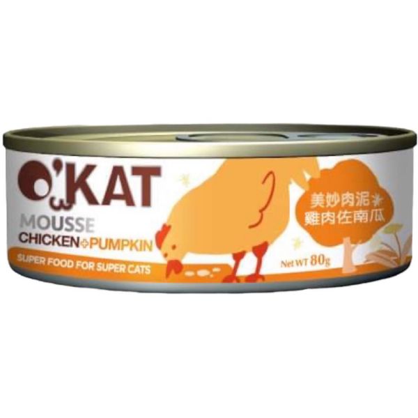 O’KAT美妙肉泥貓罐80g 