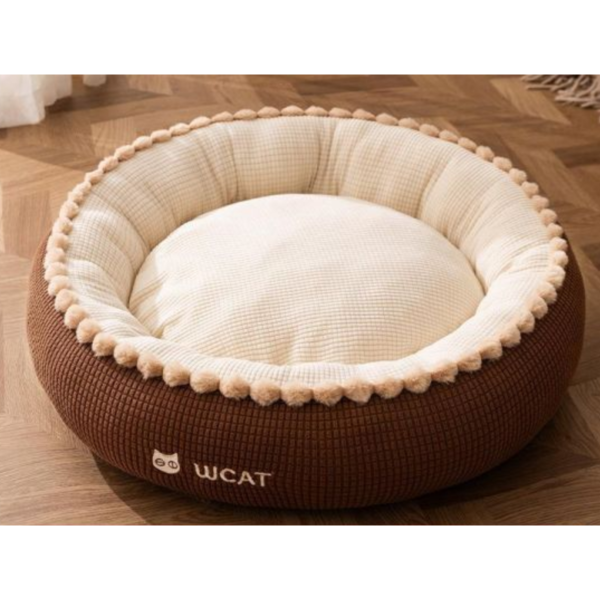 棕色加厚可拆洗深圓窩 