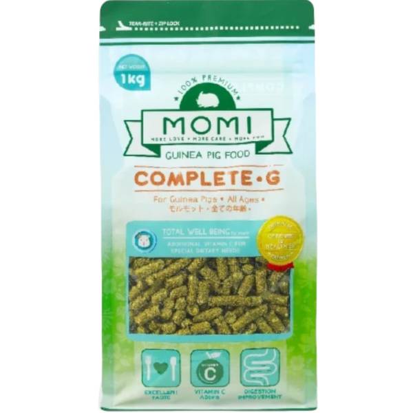 摩米MOMI營養全CG天竺鼠飼料1公斤 