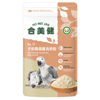 合美健31手飼鸚鵡雛鳥奶粉300g 