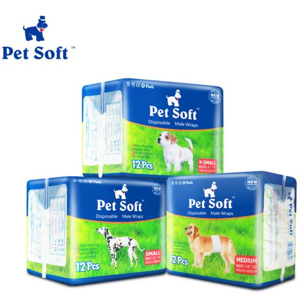 PETSOFT公狗禮貌帶12片 