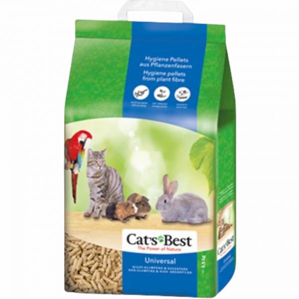 CAT'S BEST凱優藍標粗粒木屑砂5.5KG(10L) 