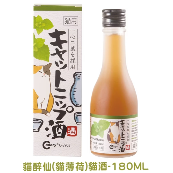 貓醉仙貓薄荷貓酒180ml 