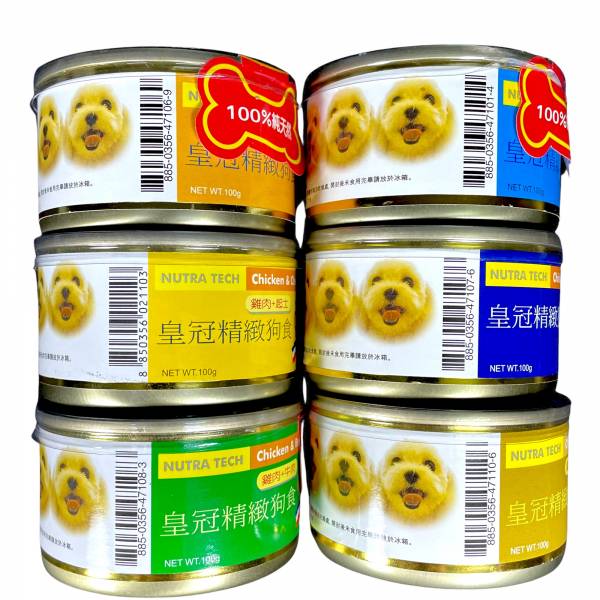 皇冠犬罐100g 