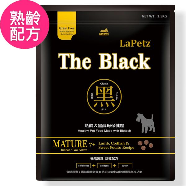 黑酵母無榖保健糧熟齡犬 