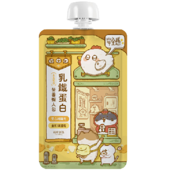 貓有話說乳鐵蛋白主食餐包120g 