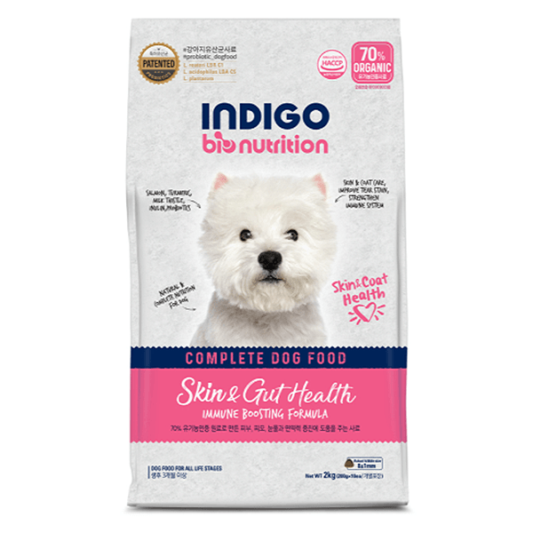 英迪格機能有機犬糧(皮膚&腸胃)鮭2kg 
