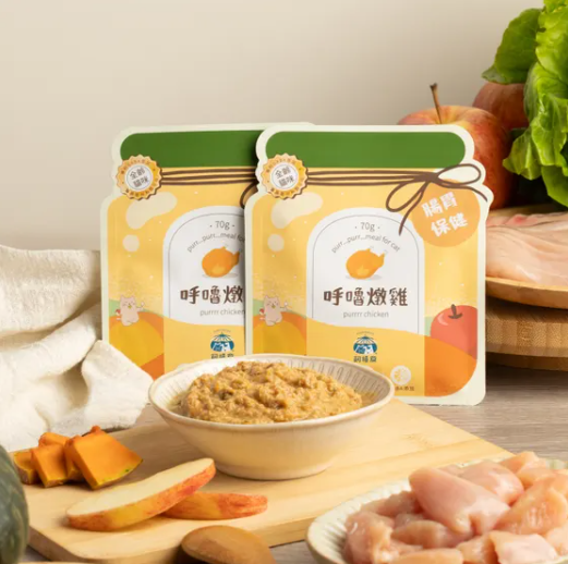 飼糧倉呼嚕泥飽主食餐包70g添加GABA 