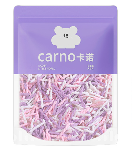 卡諾小寵麻花紙粒400g 