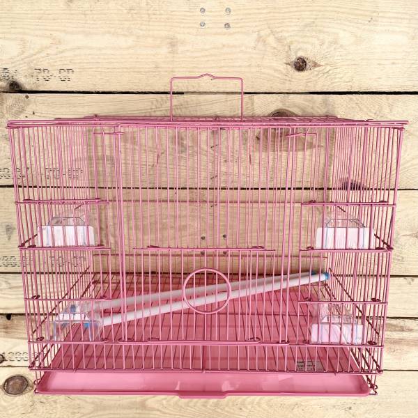 J01新尺4鳥籠(附4個杯子+2支站棍) 