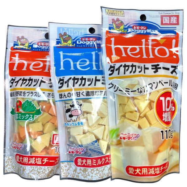 HELLO犬用角切起司塊 