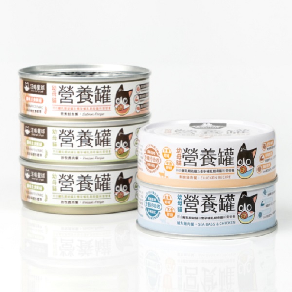 汪喵星球幼母貓營養主食罐80g 
