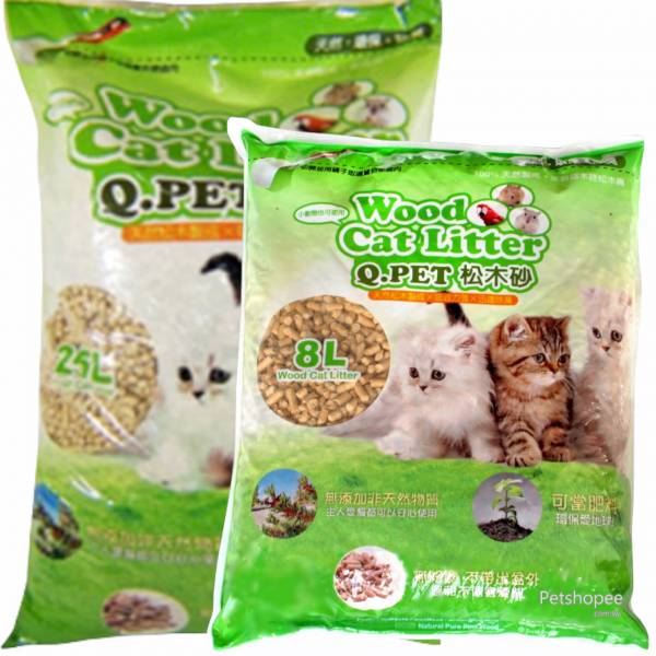 QPET松木砂8L / 25L 