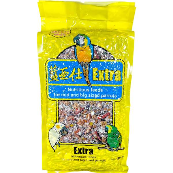 藍亞仕堅果鸚鵡飼料2.5kg(黃) 