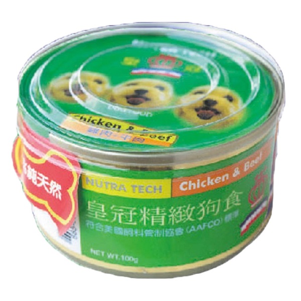 皇冠犬罐100g 