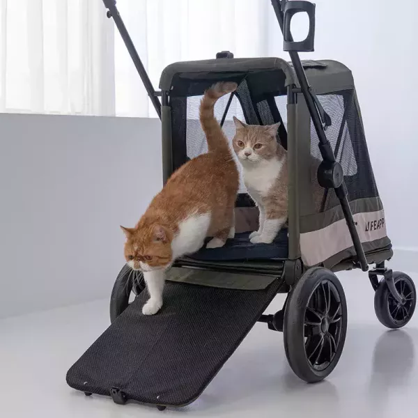 LIFEAPP 漫遊嘟嘟 -單手瞬收寵物推車(單推車不含掛包) 