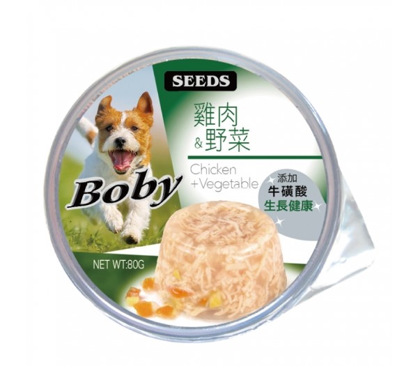 Boby特級機能愛犬餐罐80g 