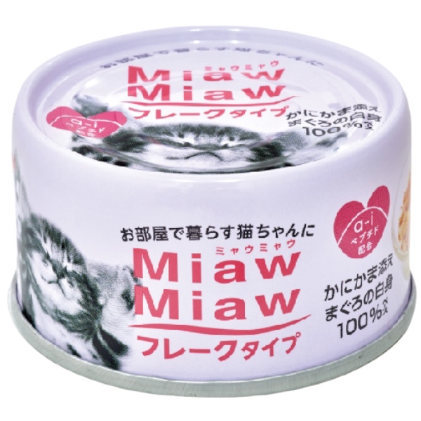 AIXIA愛喜雅MiawMiaw妙喵貓罐頭70g 
