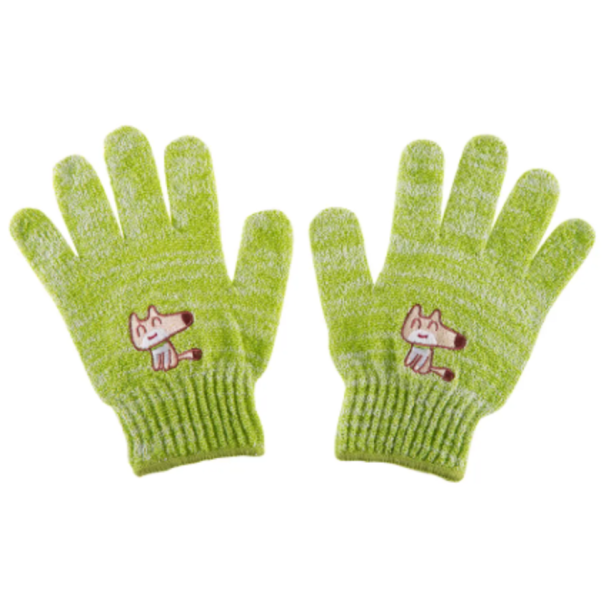 毛起來3倍泡泡-好好洗沐浴手套(青草綠) 