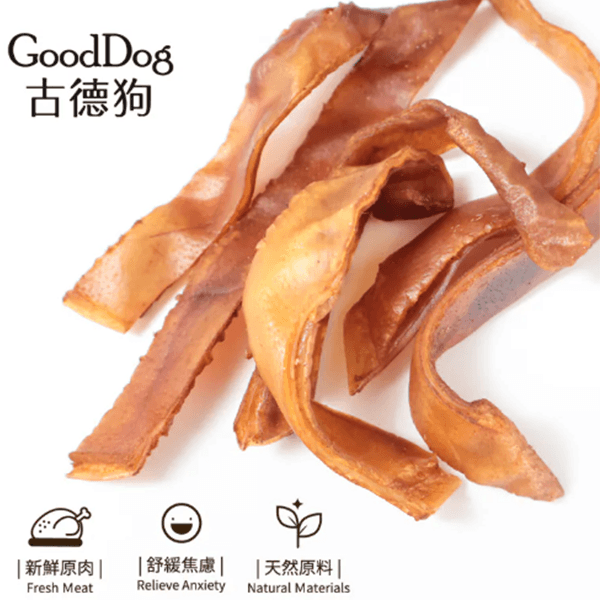古德狗煙燻二師兄豬耳條80g 