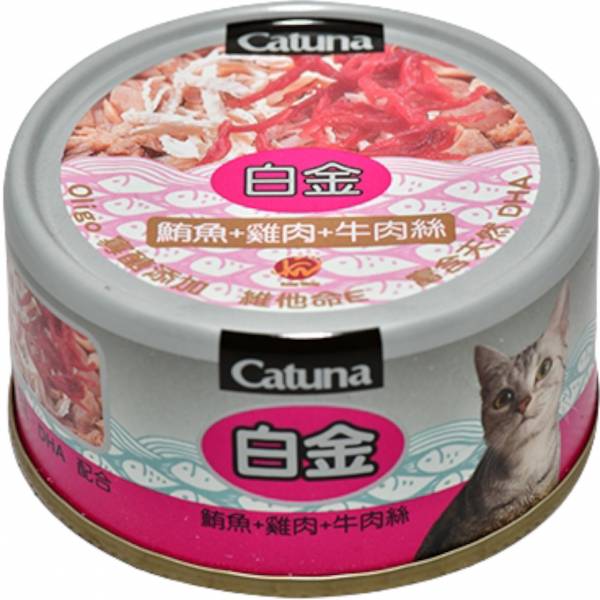 白金貓罐80g 