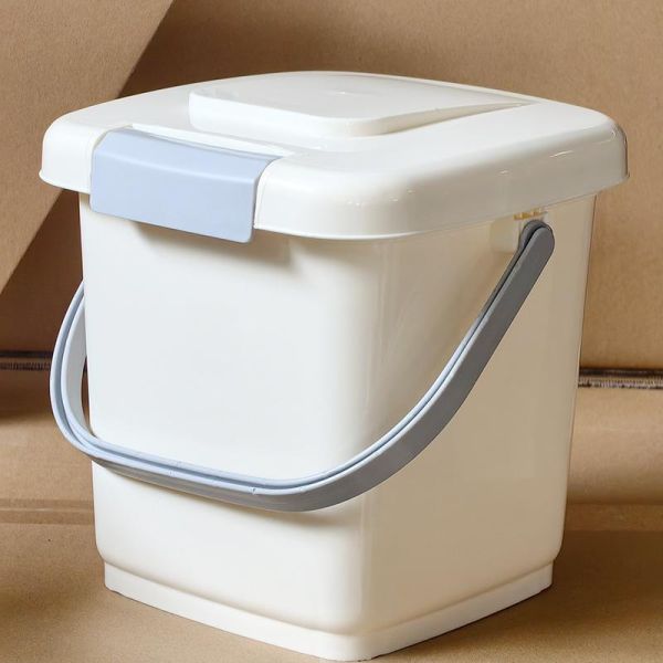 灰小號手提儲糧桶3KG 