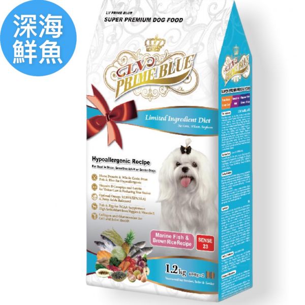 LV藍帶低敏犬(深海鮮魚+糙米蔬果)6KG 