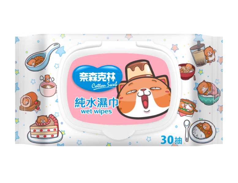 奈森克林純水柔濕巾30抽 