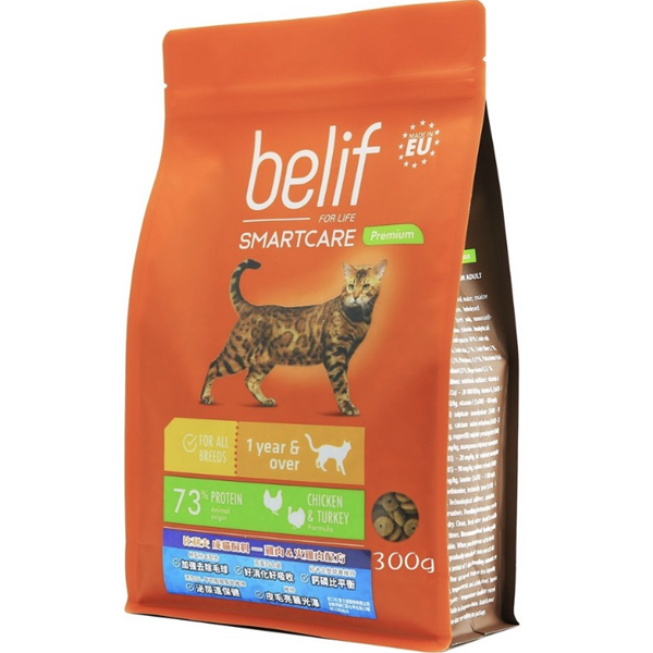 比利夫Belif 雞肉&火雞肉配方 成貓飼料 