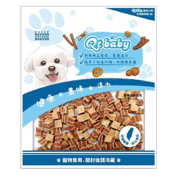 QT-123鱈魚迷你吐司150g