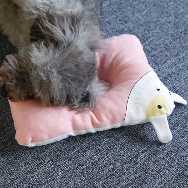 犬貓專用方型枕(藍.粉) 