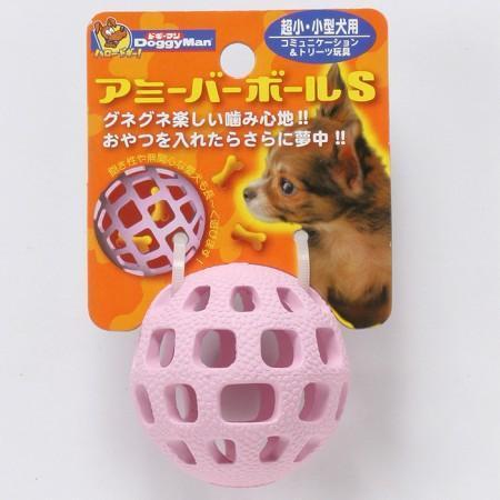 DM犬用網球型橡膠玩具 
