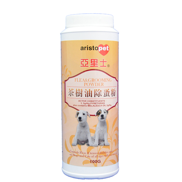 亞里士茶樹油除蚤粉100g 