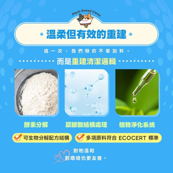 臭味滾(貓家庭用)酵素洗衣精1L 
