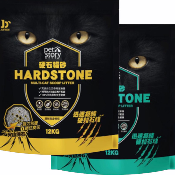 寵物物語pet story硬石貓砂12KG 