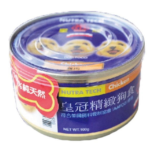 皇冠犬罐100g 