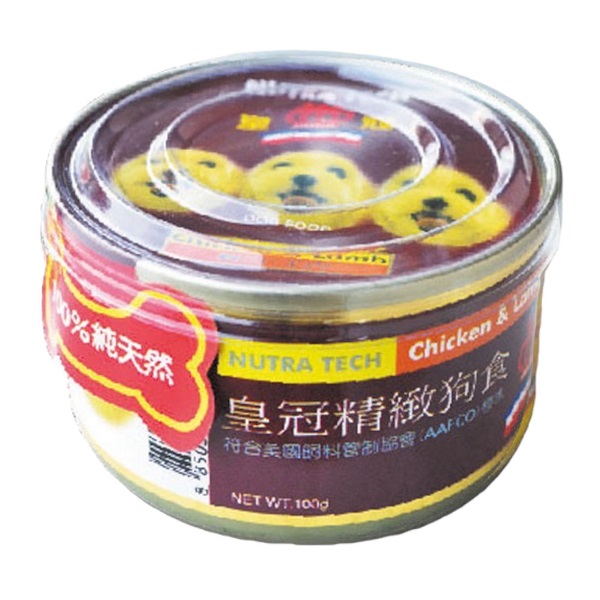 皇冠犬罐100g 