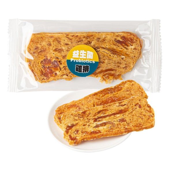 手作鱉蛋膠原/益生菌雞排片1入裝 