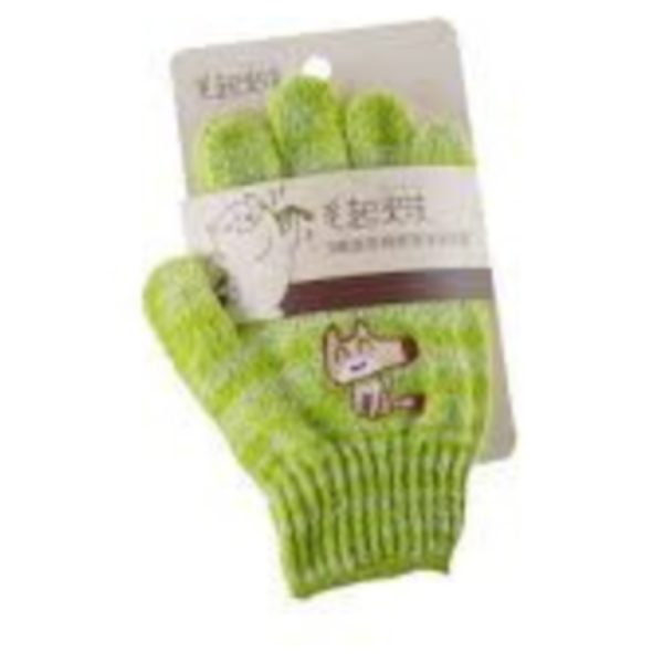 毛起來3倍泡泡-好好洗沐浴手套(青草綠) 