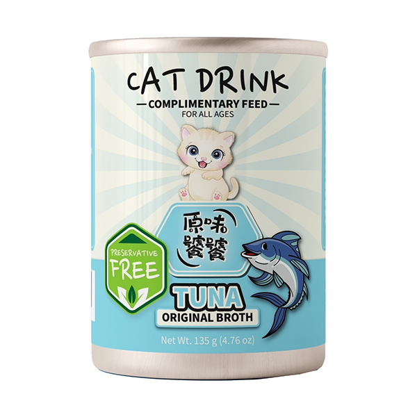 原味饕饕貓用原味湯汁罐135g 