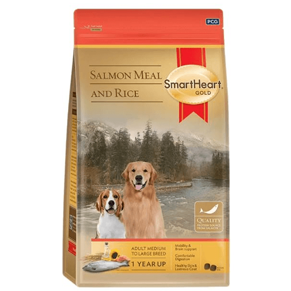 慧心自然犬糧-冰海鮭魚+米(中小型犬) 