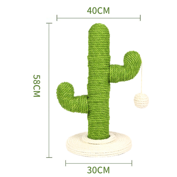 仙人掌貓抓樹58cm 