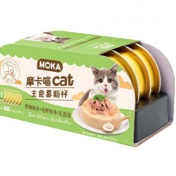 MOKA摩卡喵-貓主食慕斯杯30g*6入組 