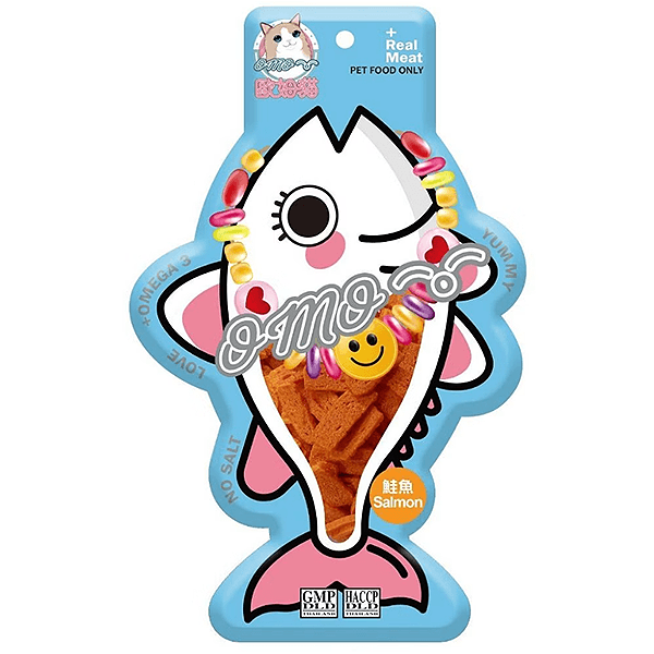 歐姆貓胖胖魚鮭魚片25g 