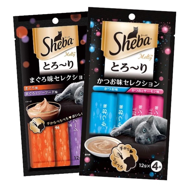 Sheba誘惑肉泥條12g*4入 