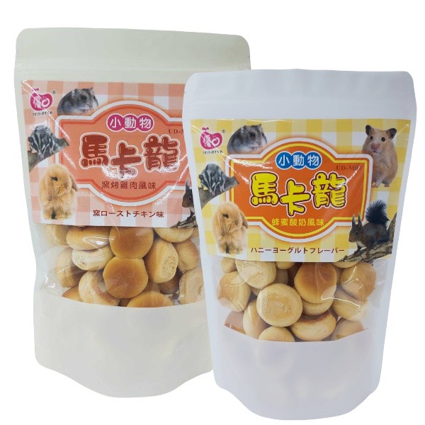 小動物馬卡龍麵包100g 