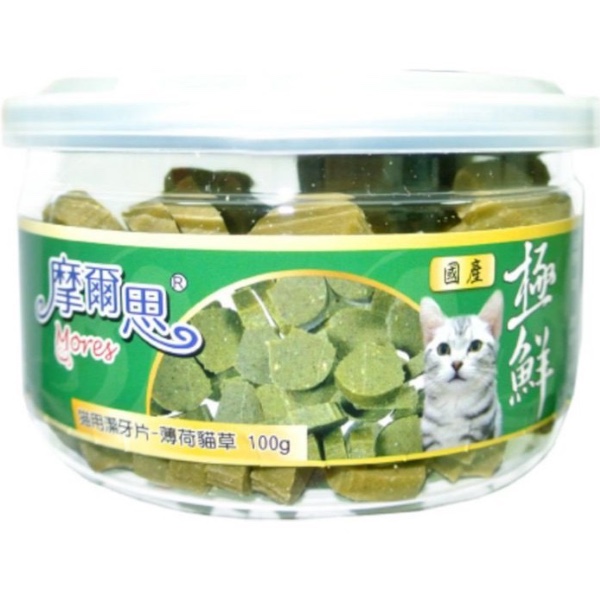 摩爾思貓用潔牙片100g 